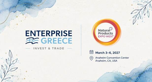  Natural Products Expo West 2027 - Διαδικτυακή ημερίδα - Ευκαιρίες για τις ελληνικές επιχειρήσεις τροφίμων & ποτών στις Η.Π.Α.